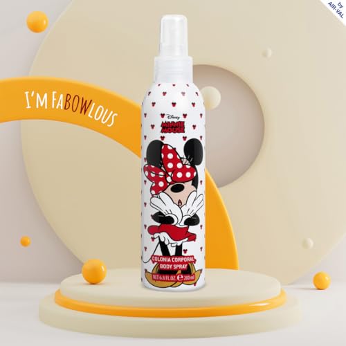 Air-Val Disney Minnie MoUSe Body Spray For Children, 200 Ml