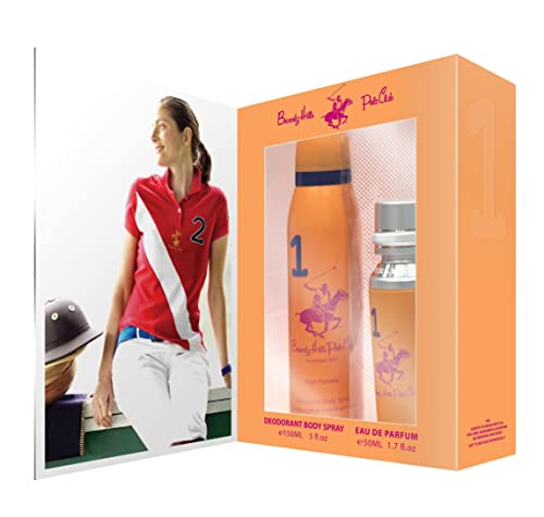 Beverly Hills Polo Club No.1 Gift Set for Women EAU DE PARFUM 50ml + Deodorant 150ml