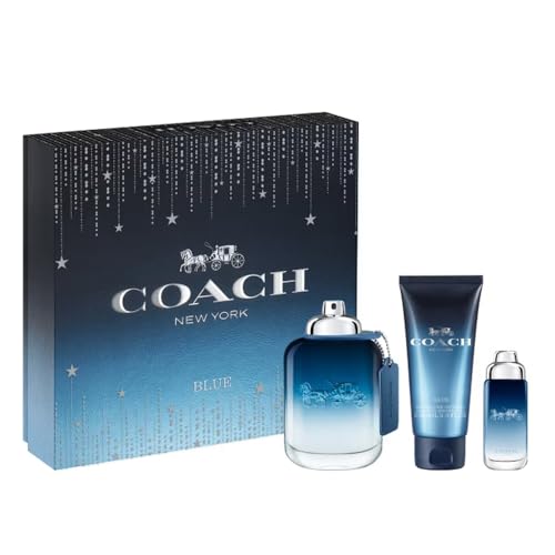 Coach - Blue EDT 100 ml + EDT 15 ml + Shower Gel 100 ml - Giftset