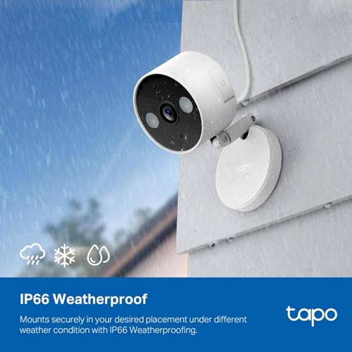 TP-Link Tapo 2K 4MP Home Security Wi-Fi CCTV Camera|Person, Pet & Vehical Detection|Full-Color Night Vision|2-Way Audio|Customizable Cross-Line Detection|Customizable Sound and Light Alarm(C120)