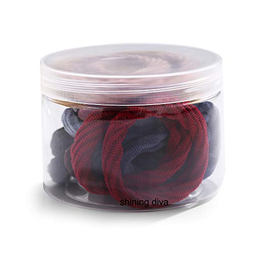 Shining Diva Fashion 20pcs/Box Combo Latest Stylish Elastic Hair Accessories Hair Bands for Women and Girls (11988hb), Multicolor, one