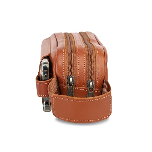 Shantety Genuine Leather Men's Clutch Bag - Stylish & Multifunctional Design with Waterproof Material - Durable Leather Bag for Everyday Use | Hstz