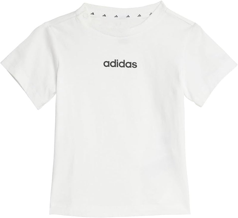 adidas Unisex Baby Essentials Linear Logo T-shirt Set TRACKSUIT