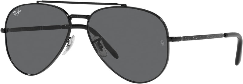 Rb3625 New Aviator Sunglasses - Black/Dark Grey