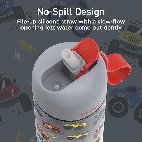 Bentgo - Kinds Water Bottle - Trucks - 450 ml