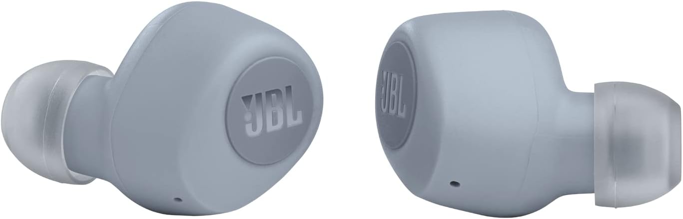 JBL Wave 100 True Wireless Earbud Headphones, Deep Powerful Bass, 20H Battery, Dual Connect, Hand-Free Call, Voice Assistant, Comfortable Fit, Pocket Friendly - Black, JBLW100TWSBLK