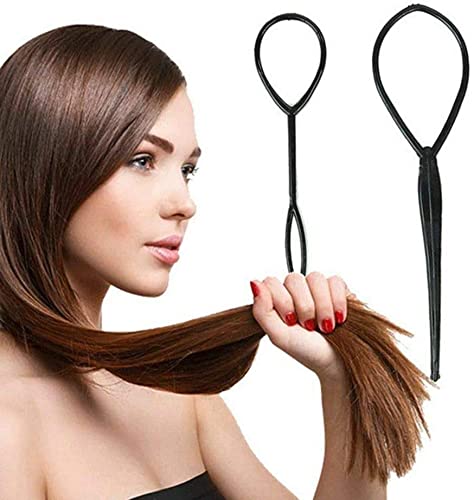 Premify 60 Pcs Hair Braiding Tools, 17 Styles Hair Design Styling Tools Accessories Set DIY Hair Accessories Hair Modeling Tools For Women Hairdresser Kits Set Donut Bun Ponytail Maker