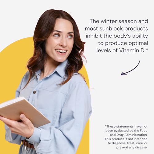 Healthy Origins Vitamin D3 5,000 IU - Bone Health and Immune Support Supplement - Easily Absorbable Vitamin D Supplements - Gluten-Free Vitamin D3 Supplement - 360 Softgels