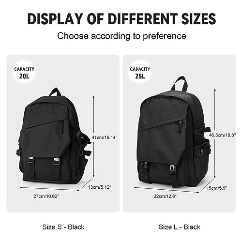 coowoz School Bag Lightweight Casual Daypack College Laptop Backpack for Men Women Water Resistant