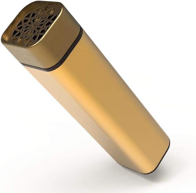 Bakhoor Rechargeable USB Power Electric Bakhoor for Home Clothing Hand-held Incense Burner Plastic, Gold
