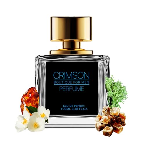 Atlantic Crimson Blue Eau De Parfum For Men 100ML - Long Lasting Men's Perfume - Daring & Bold Premium Perfume For Men