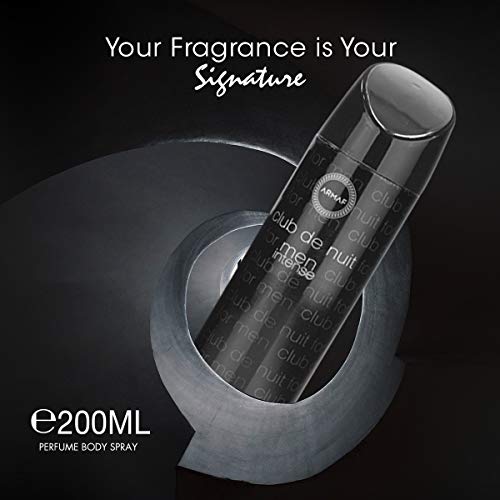 ARMAF Club De Nuit Intense Man, Gift Set for Men ??EAU DE TOILETTE ??105ml + 200ml Perfume Body Spray By ARMAF From The House of Sterling