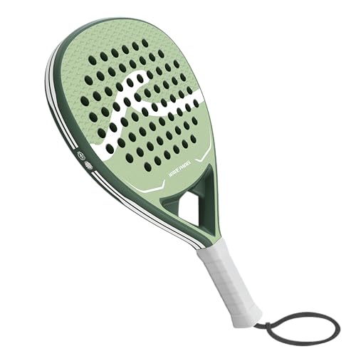 WAVE PADEL? Red Serve - Padel Racket - 100% Carbon - Including Padel Bag