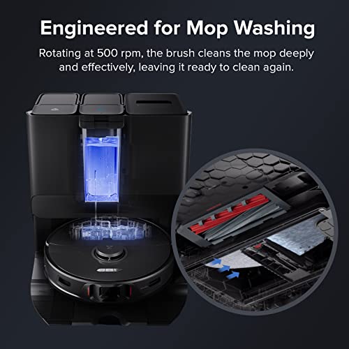 roborock High-Speed Cleaning Brush for S8 Pro Ultra/S7 Max Ultra/S7 MaxV Ultra for Mop Washing and Dock Self-Cleaning (2pcs Included), Robot Vacuum Cleaner Accessories Replacement