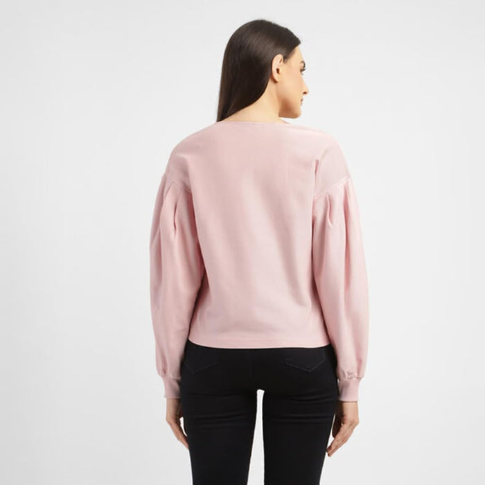 Levi's Womens Penny V Neck Pleated Top T-Shirt