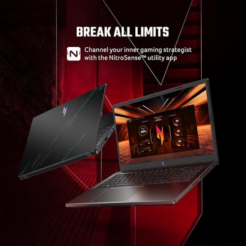 Acer Nitro V ANV15 Gaming Laptop 13th Gen Intel Core i7-13620H/16GB DDR5/1TB SSD/8GB NVIDIA RTX 4060/15.6" FHD IPS165Hz/Win 11/WiFi-6/English&Arabic Keyboard/Manufacture warranty by Acer
