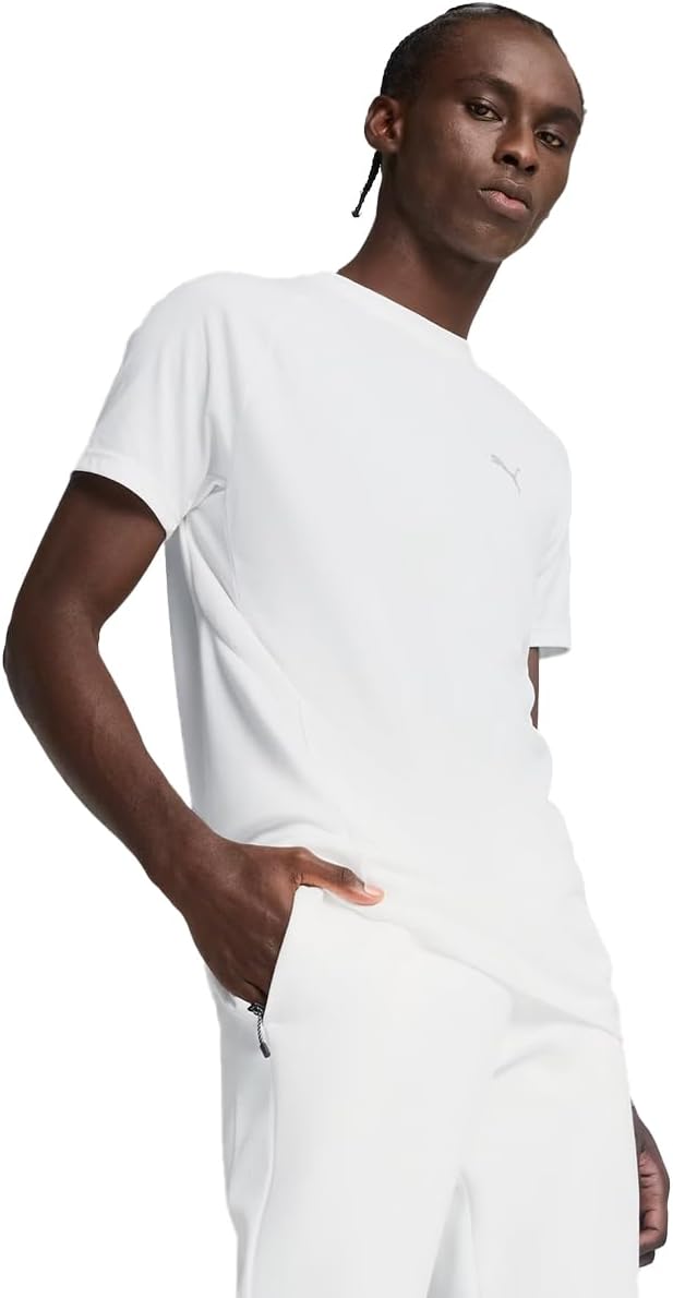 Mens EVOSTRIPE Tee Tees - PUMA White