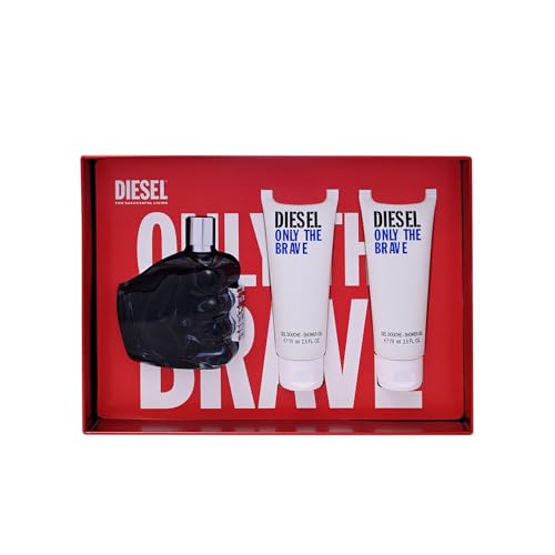 Diesel Only the Brave Gift Set (Eau de Toilette 125ml + 2 x Shower Gel 75ml)