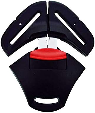 LSZGAN 2Pcs Black Car Baby Safety Seat Clip Fixed Lock Buckle Safe Belt Strap Harness Chest Child Clip Buckle Latch Toddler Clamp