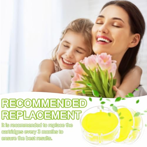 EPLZON Odor Neutralizer Cartridge Replacement for Shark AZ3000 AZ3002 HZ3000 HZ3002 HZ702 IZ862H IZ562H ZD550 ZU102 LA702 Odor Elimination Replacement 1541FC3000(Pack of 4pcs,Orange)