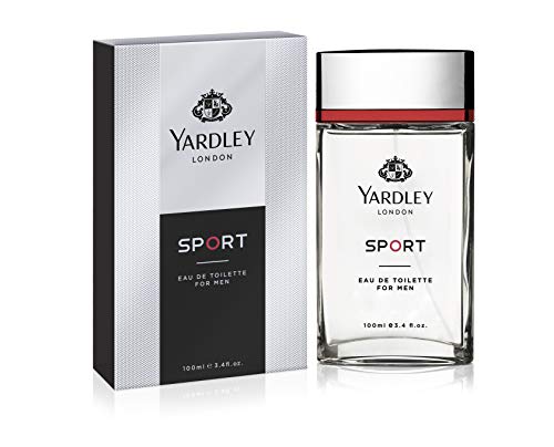 Yardley London Sport Perfumed Gift Set - EDT 100ml + Body Spray 150ml Luxurious Unique Scent For Gents Marine, Musk, & Amber