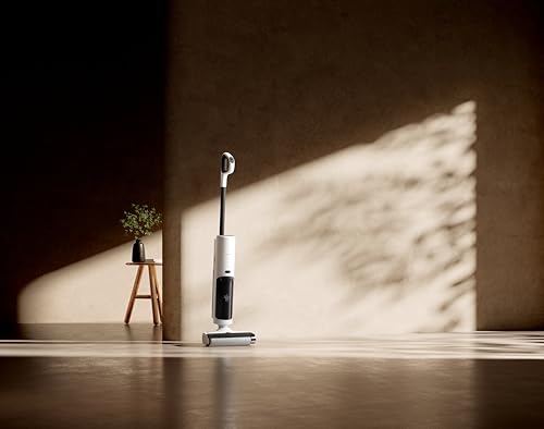 Xiaomi Truclean W20 Wireless 3-in-1 Wet/Dry Vacuum Cleaner, 15,000 Pa Suction Power, Self-Cleaning & Drying, 780 ml Water Tank, Anti-Hair, Edge Cleaning, 2500 mAh Battery, LED Display, White