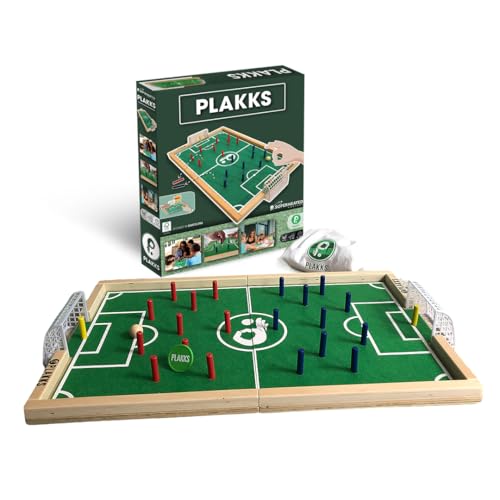 SuperHeated Neurons Plakks | 2 Players | Official Version | English, French and Arabic Language | Family Game For Ages 3+ | Board Game - Flicking Game | Original - Made In China