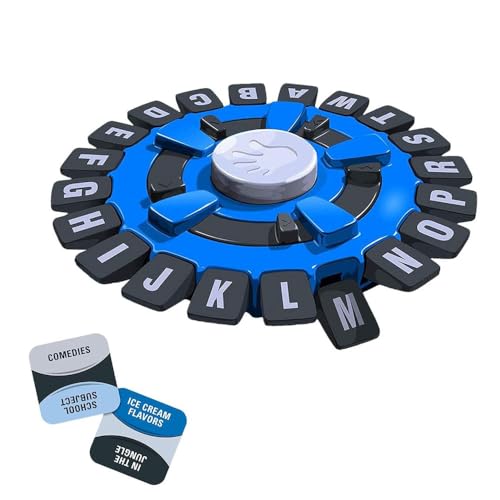 Words Game, Quick Word Think Alphabet Letters Games with Timer Stop for Family Party, Letter Pressing Categories Fast Boardgame for Adults Kids,Learning Game Great for All Ages