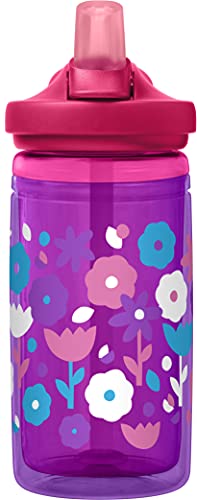 CamelBak EDDY+ KIDS .4L BOTTLE, INSULATED, Flower Power, 2283601040, Eddy+ Kids Insulated 14oz, Flower Power, L