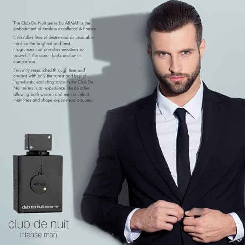 Armaf Perfume Club de Nuit Intense Man Perfume Long Lasting Fragrance Eau De Toilette For Him 105ML Black
