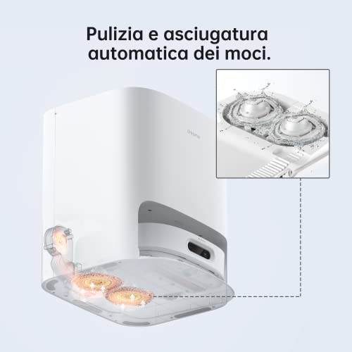 DREAME W10 PRO Self-Cleaning Robot Vacuum | AI Action | 210 Mins Run Time | 4200 PA Suction