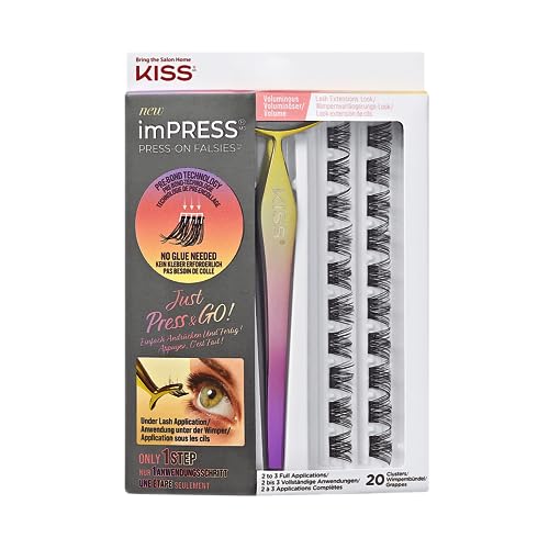 Kiss Impress Press on Falsies Voluminous Eyelashes ILK02C