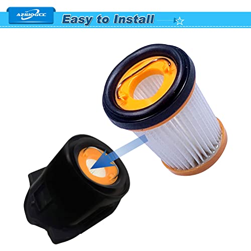 Aziliogcc 8 Pack Replacements Fabric Vacuum Filters for Shark ION W1 S87 Cordless Handheld Vacuums WV200, WV201, WV205, WV220. Replace Part # XHFWV200