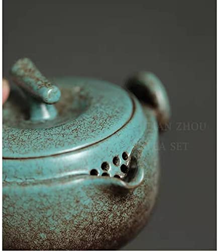 La cocina Ceramic Gongfu Travel Tea Set - Gorgeous Chinese Teapot Set with 2 Tea Cups, Portable Carrying Caseâ€¦