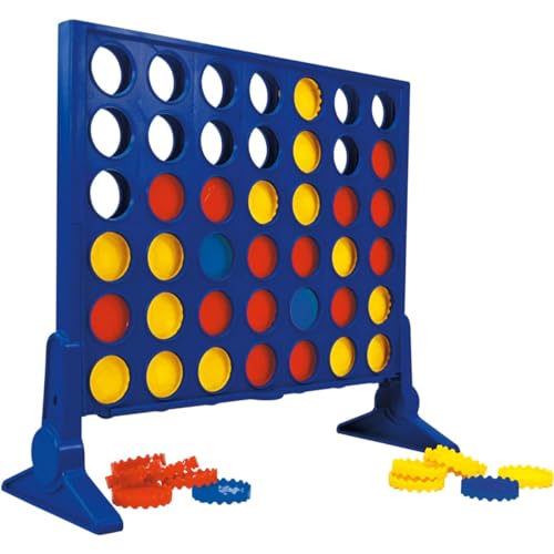 Row: Classic Strategy Game for Kids 6+, Connect Four Fun, Educational Math Toy, Board Game for Boys & Girls, 2 Player Grid Challenge