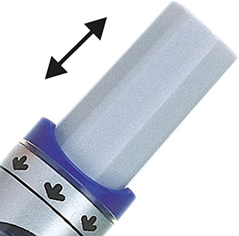 Pentel Maxiflo Mwl5M-Co Drywipe Marker, Blue, Box Of 12