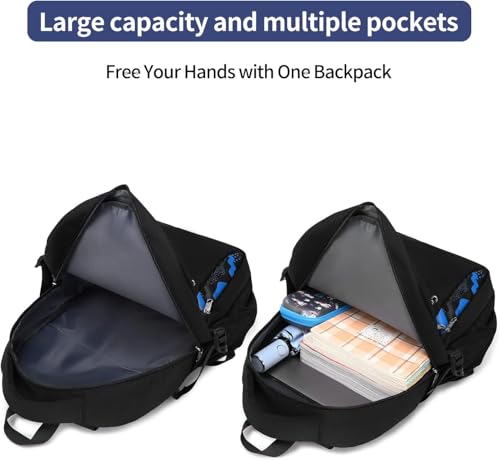 Kameety Boy School Bag, Backpack for Boys, Cute Kid Backpack, Waterproof Lightweight Schoolbag Backpack, Elementary School Bags Middle Primary School Book Bag