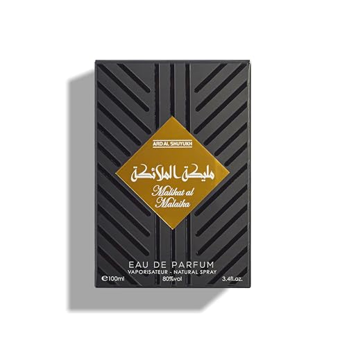 ARD AL SHUYUKH Malikat al Malaika Eau de Parfum by Shaikh Saeed ??Luxurious Unisex Fragrance with Saffron, Oud, Rose & Vanilla ??Long-Lasting Perfume for Men & Women (100ML)