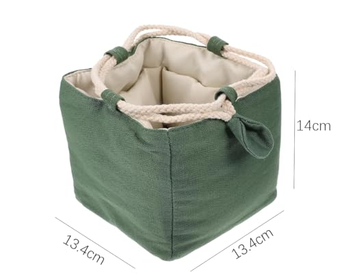 Tazweeq Teapot Storage Bag Drawstring Storage Case Teaware Bag,Multi-function Tea Cup Bags Drawstring Suitable for Travel Business and Outdoor Activities