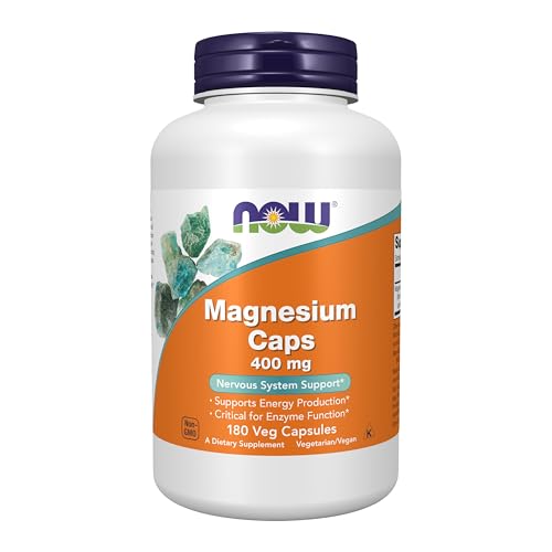Now Foods Magnesium 400 Mg Caps 180'S