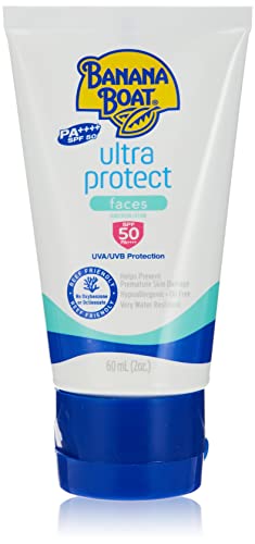 Banana Boat Ultra Protect Faces Sun Screen Lotion SPF 50, 60ml