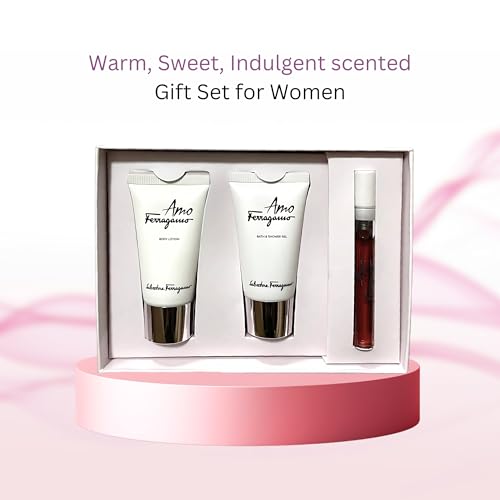 Salvatore Ferragamo Amo Women Mini Set edp 5 ml + bl 30 ml + bath & sg 30 ml