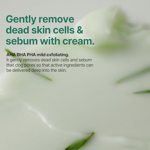 Some By Mi AHA BHA PHA 30 Days Miracle Cream | 60ml | Made From Tea Tree Leaf Water For Sensitive Skin | Mild Moisturizer For Skin Calming & Soothing