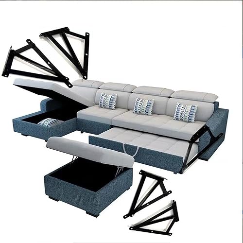 WANLIAN Sofa Bed Storage Lifting Hinge Spring Mechanism Space-Saving DIY Engineering Furniture Hardware