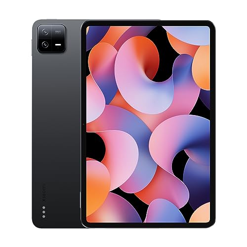 Xiaomi Pad 6| Qualcomm Snapdragon 870|144Hz Refresh Rate|8GB, 256GB|2.8K Display (11-inch/27.81cm)|1 Billion Colours| Dolby Vision Atmos| Quad Speakers| Wi-Fi| Gray (256 GB, 8 GB RAM, Graphite Grey)