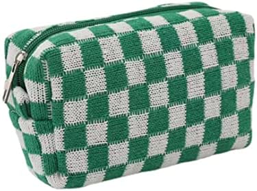 XPONNI Small cosmetic bag cute makeup bag y2k accessories aesthetic make up bag y2k purse cosmetic bag for purse, blue
