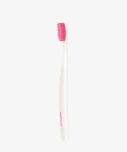 Whitening Toothbrush (White), Compact Small Full Head, High-Strength Micro Soft bristles, Deep Cleaning, Sensitive Gums Teeth, Daily Oral Enamel Dental Care-4 Packs