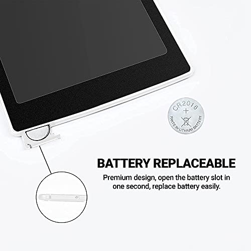 GROSSÄ LCD Writing Tablet, 8.5 Inch bright Electronic Drawing Board Graphic Tablets with Memory Lock, Handwriting Paperless Notepad Suitable for Home Job School Office Blackboard