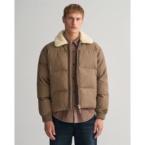 GANT Men 7006359-261 Padded Flannel Puffer Jacket