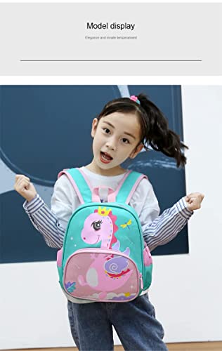 NP Cute Dinosaur Backpack for Children Toddler Preschool School Book Bag for Boys and Girls Kindergarten Nursery Travel Bag, multi